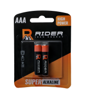 Батарейки щелочные Райдер супер ААА 1,5 В 2 шт