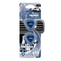 Ароматизатор на дефлектор Yammy жидкий Black ice 72340