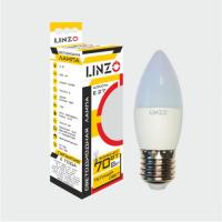 Лампа светодиодная LINZO LED  В35 8W E27  4000K