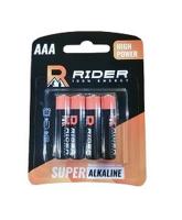 Батарейки щелочные Райдер супер ААА 1,5 В 4 шт